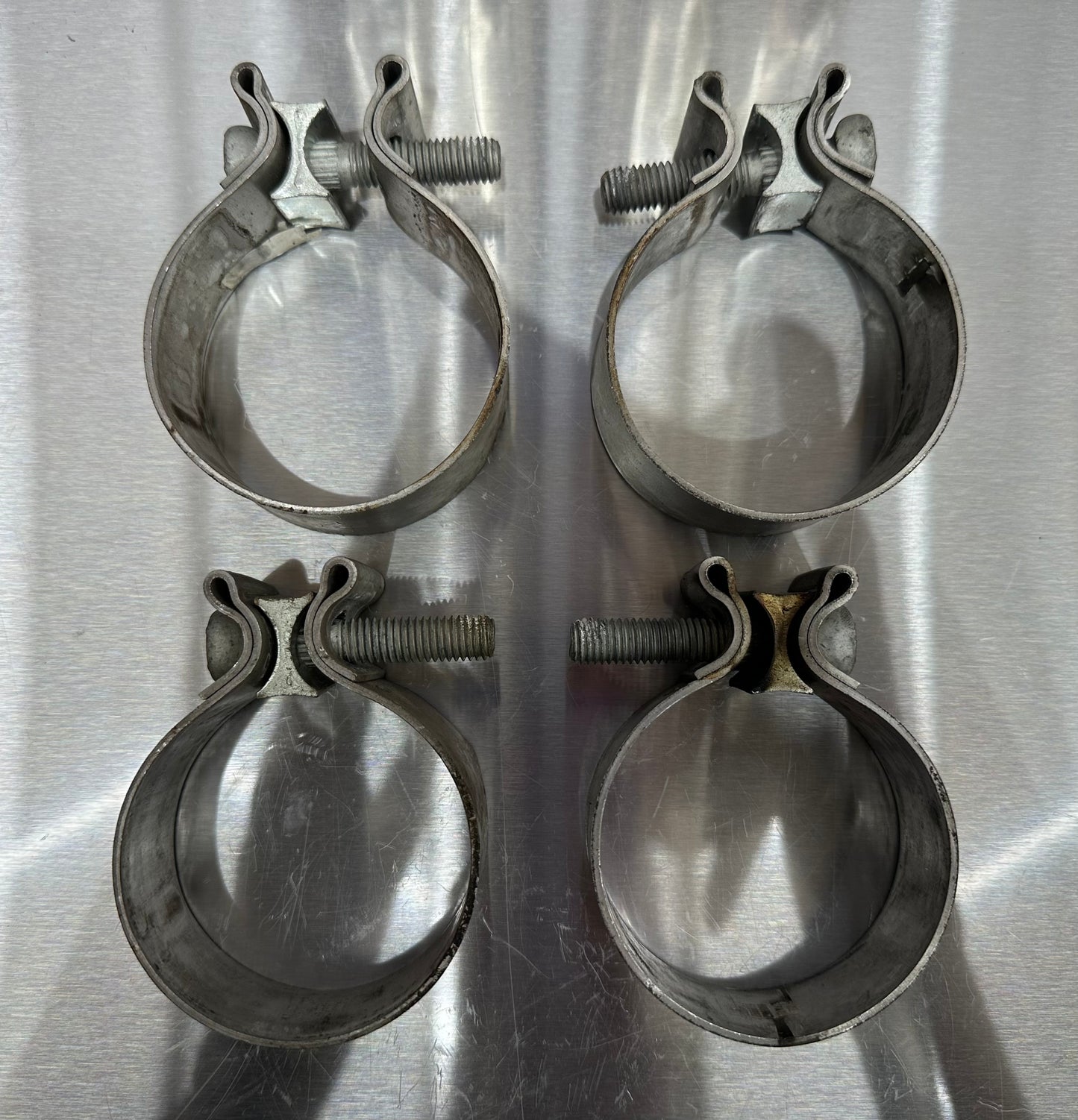 99-04 Ford Mustang SLP LM1 Mufflers Resonators #01