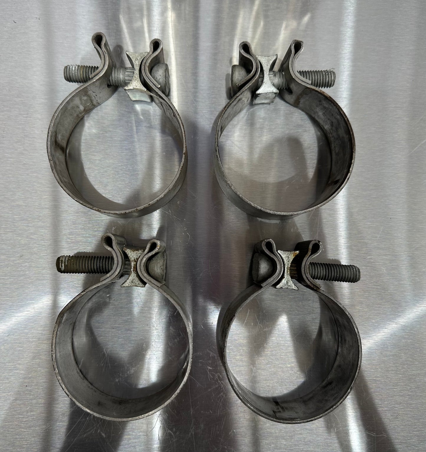 99-04 Ford Mustang SLP LM1 Mufflers Resonators #01