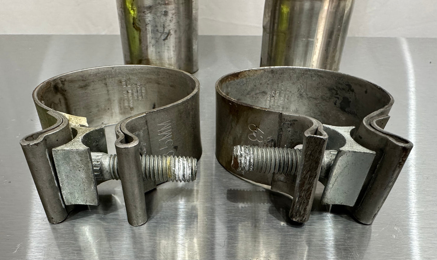 99-04 Ford Mustang SLP LM1 Mufflers Resonators #01