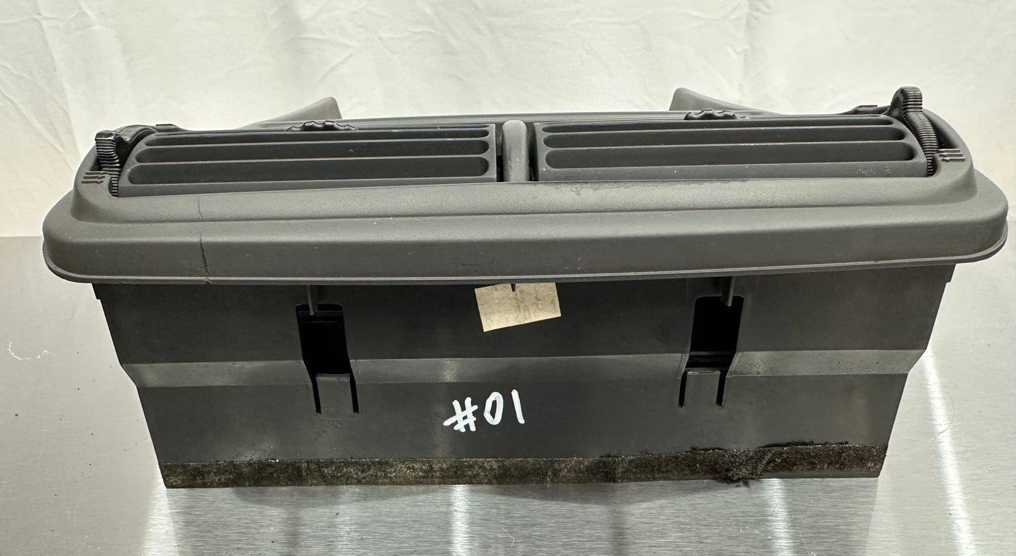 01-04 Ford Mustang Radio Bezel Center Dash Midnight Black OEM 1R3X-6304302-AD, 1R3X-6304302-ADW #01