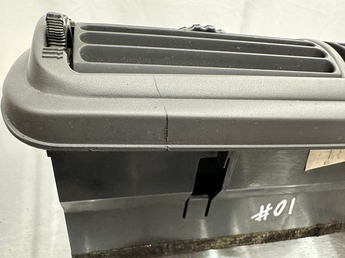 01-04 Ford Mustang Radio Bezel Center Dash Midnight Black OEM 1R3X-6304302-AD, 1R3X-6304302-ADW #01