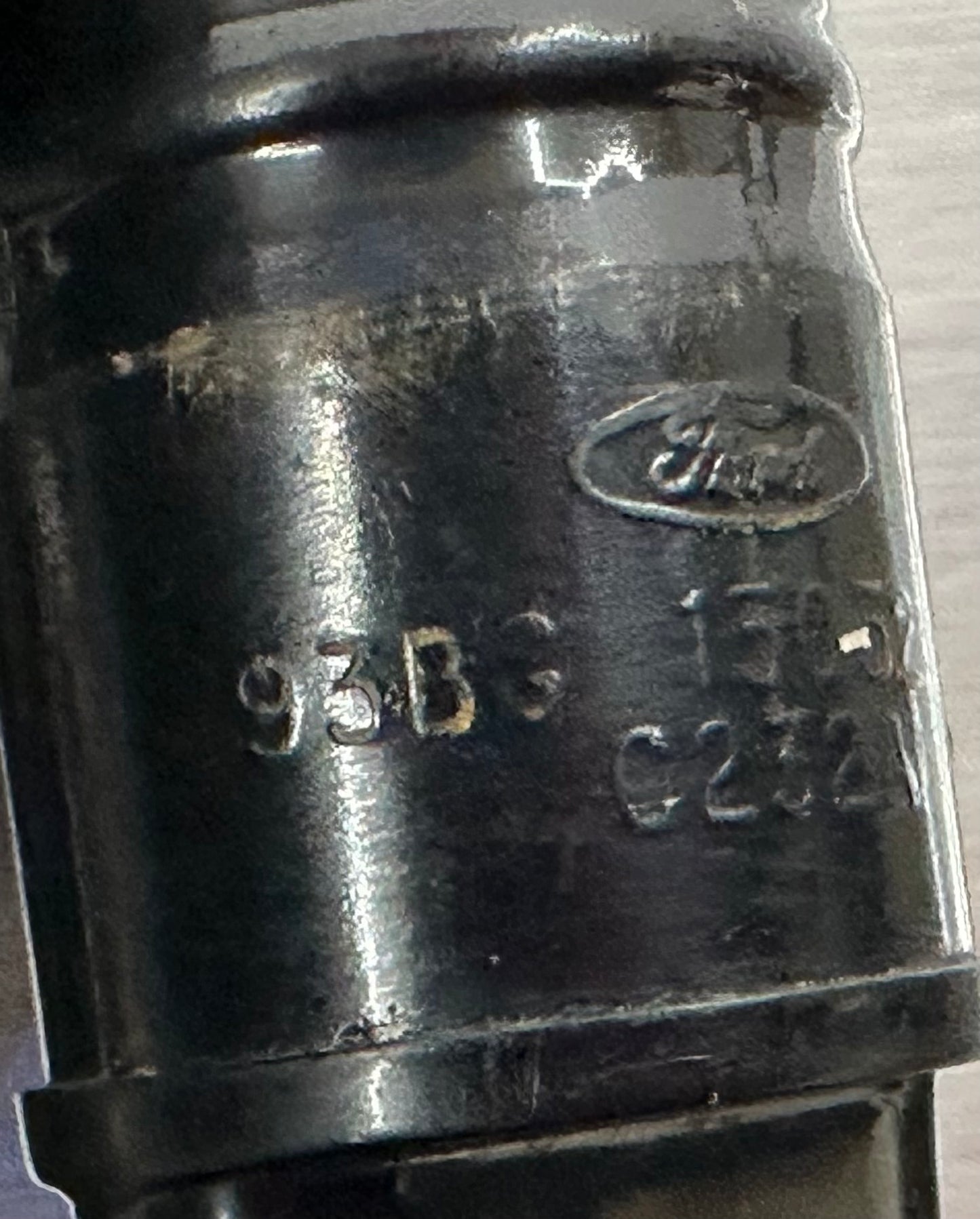 99-04 Ford Mustang Shifter Console Trim Bezel Midnight Black W/ Cigarette Lighter Outlet W/ 12V Cigarette Lighter Dummy OEM XR33-6304844, 44ZG-2526, 93BG-135052-BA #01