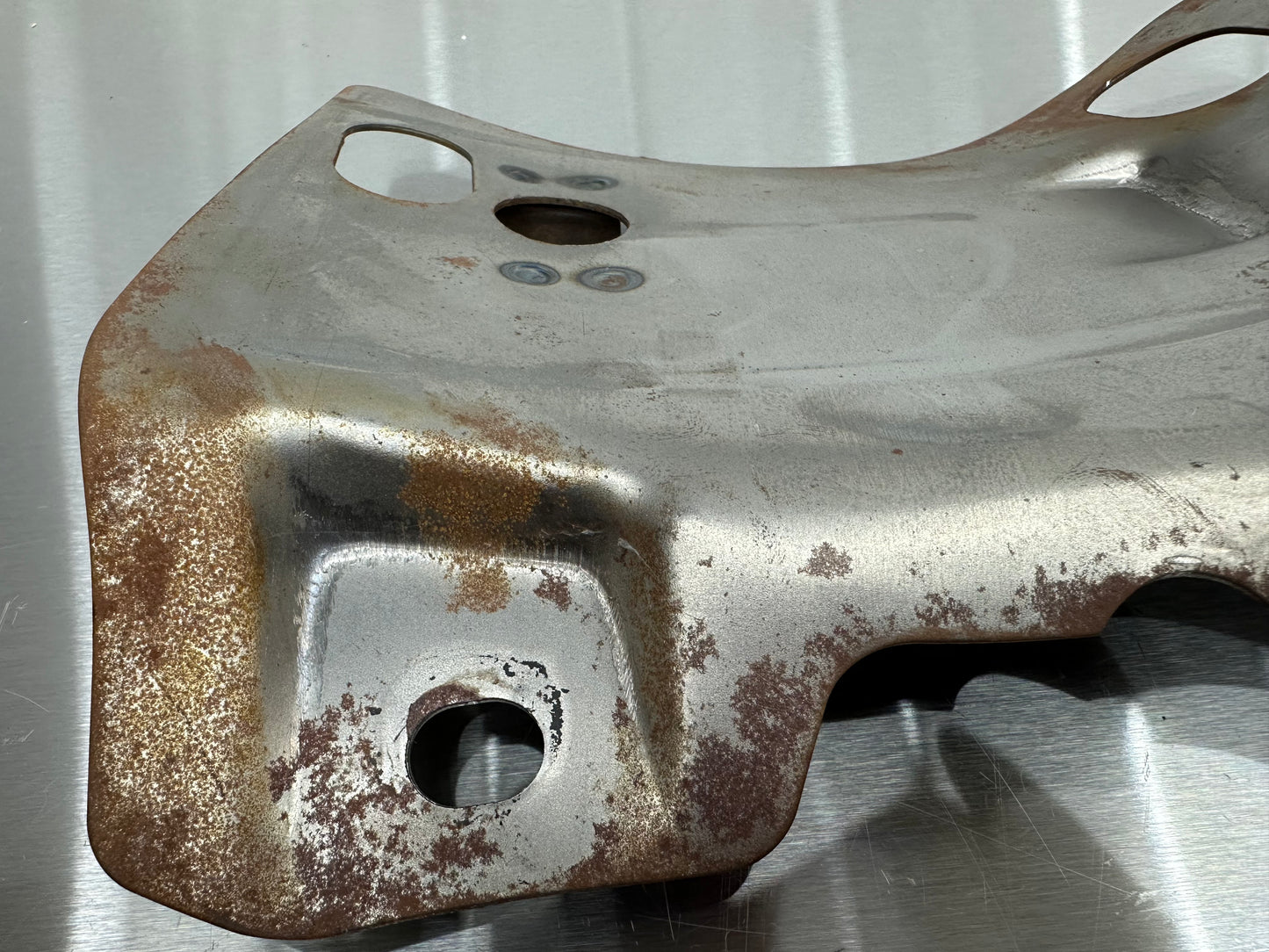 94-04 Ford Mustang Under Steering Metal Dash Trim Knee Bolster OEM #01