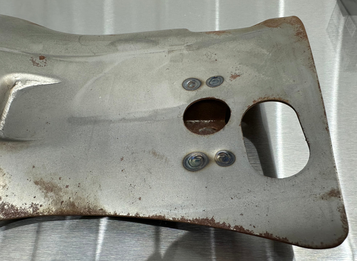 94-04 Ford Mustang Under Steering Metal Dash Trim Knee Bolster OEM #01