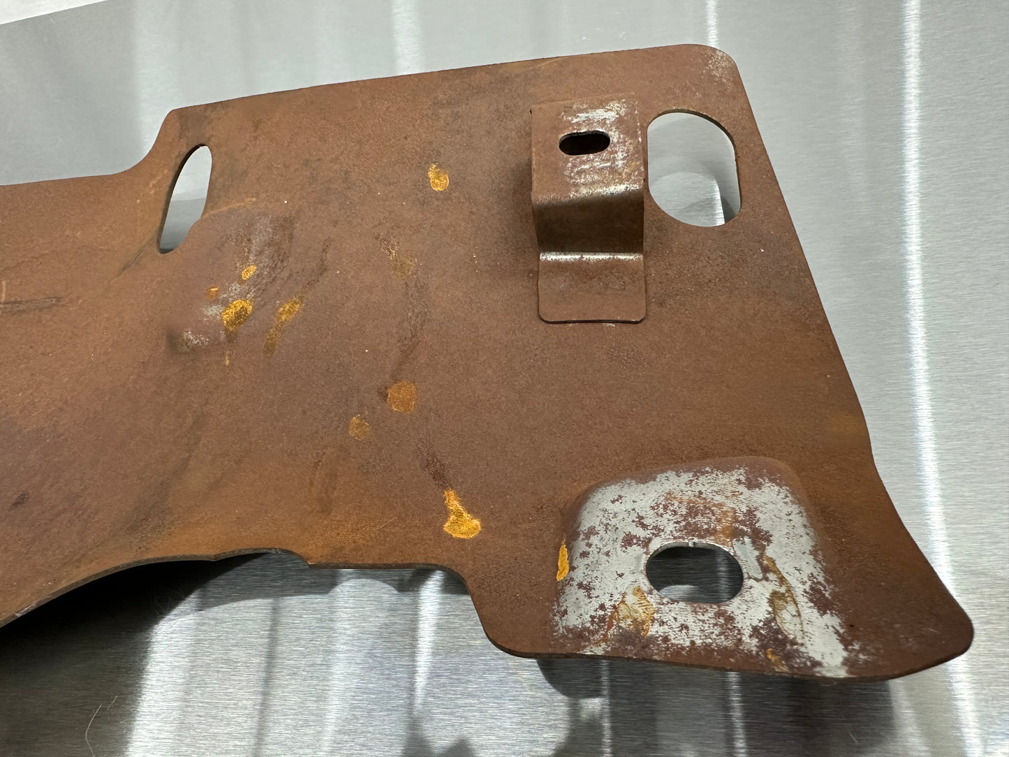 94-04 Ford Mustang Under Steering Metal Dash Trim Knee Bolster OEM #01