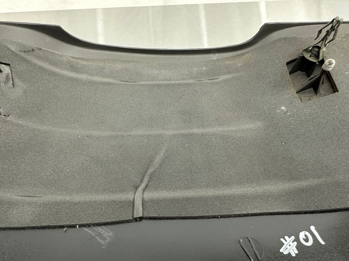 99-04 Ford Mustang Lower Steering Wheel Cover Knee Bolster Left Driver Trim Panel Midnight Black OEM 44ZG-2197 #01