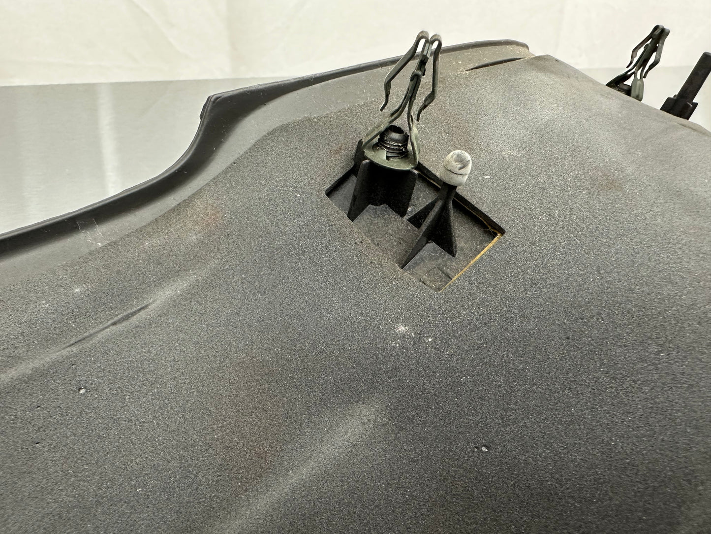 99-04 Ford Mustang Lower Steering Wheel Cover Knee Bolster Left Driver Trim Panel Midnight Black OEM 44ZG-2197 #01