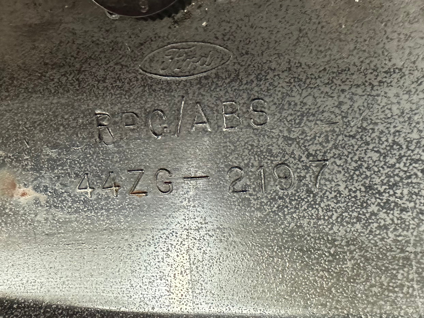 99-04 Ford Mustang Lower Steering Wheel Cover Knee Bolster Left Driver Trim Panel Midnight Black OEM 44ZG-2197 #01