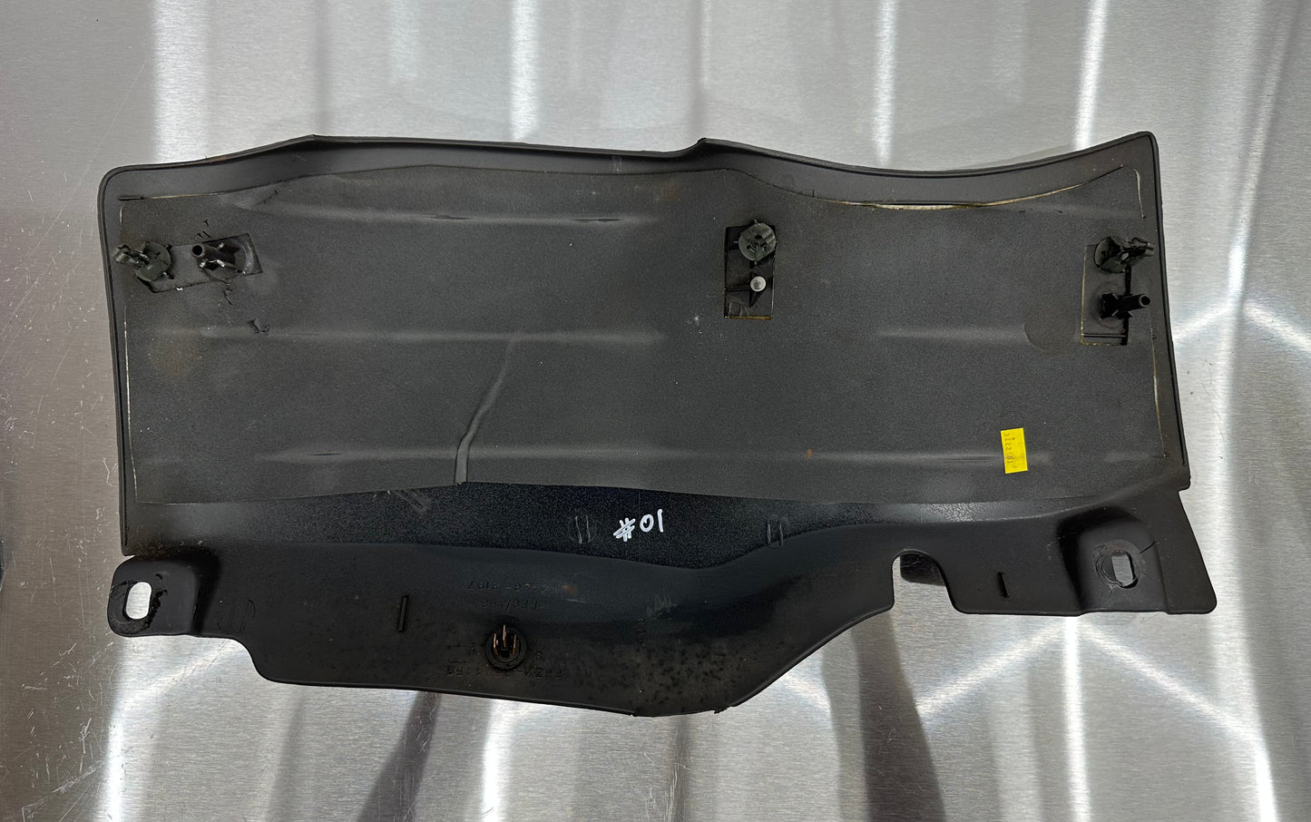 99-04 Ford Mustang Lower Steering Wheel Cover Knee Bolster Left Driver Trim Panel Midnight Black OEM 44ZG-2197 #01