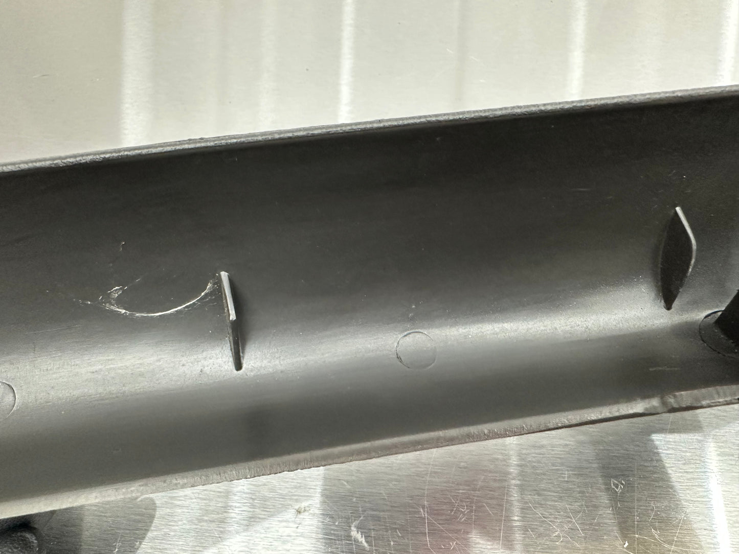 99-04 Ford Mustang RH A Pillar Trim OEM F6ZB-6303512-ABW #01