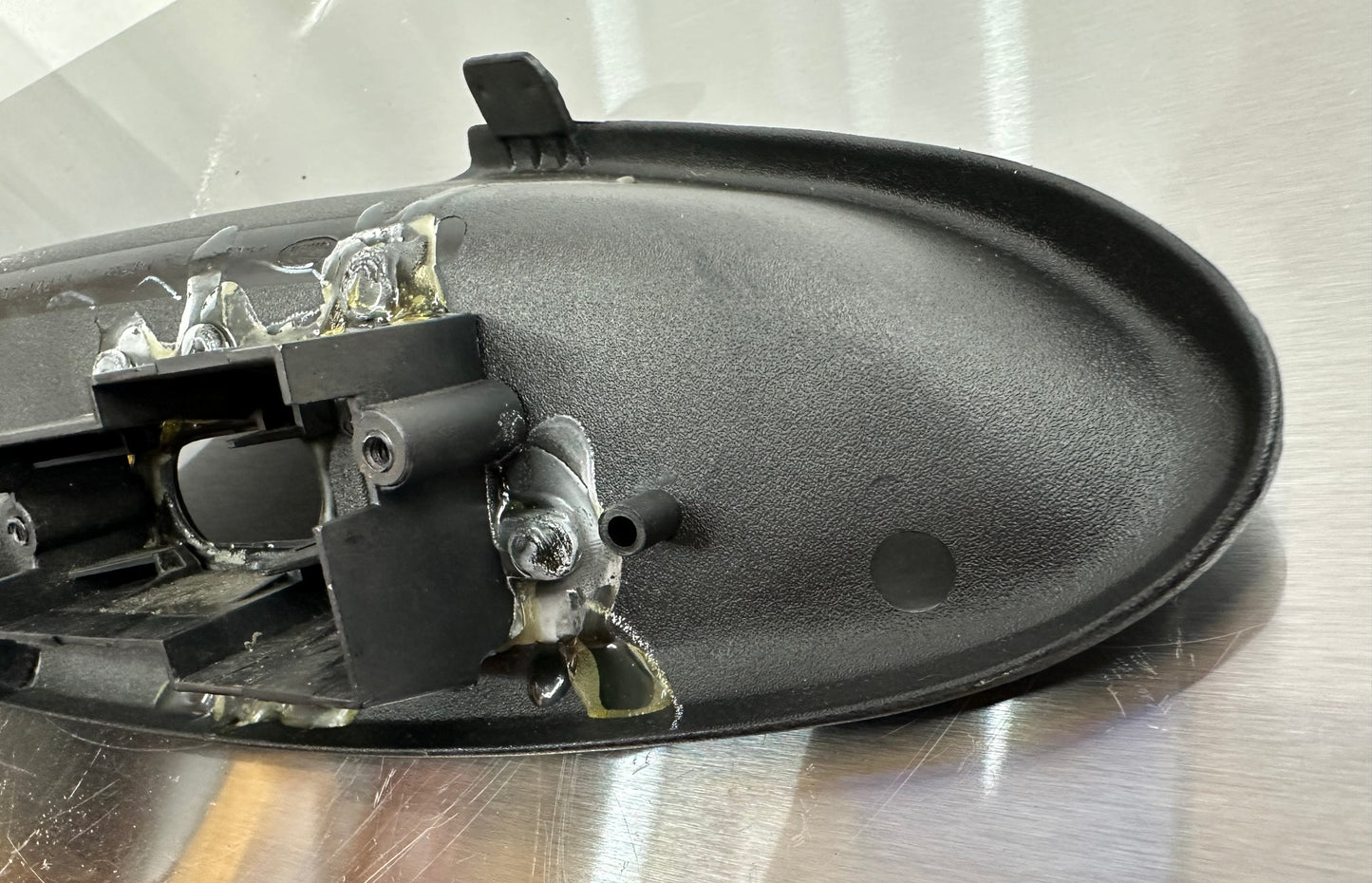 99-04 Ford Mustang Window Switch Handle Trim Bezel Passenger RH OEM 1R3X-14A563-AA #01