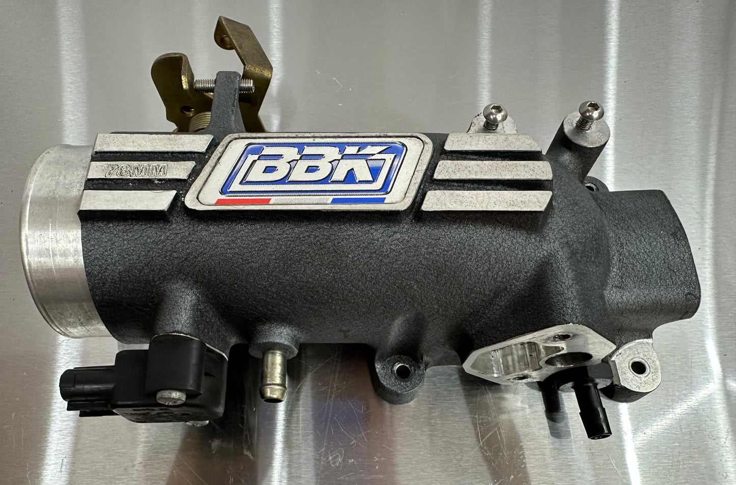 96-04 Ford Mustang BBK Throttle Intake 78mm Aftermarket #01