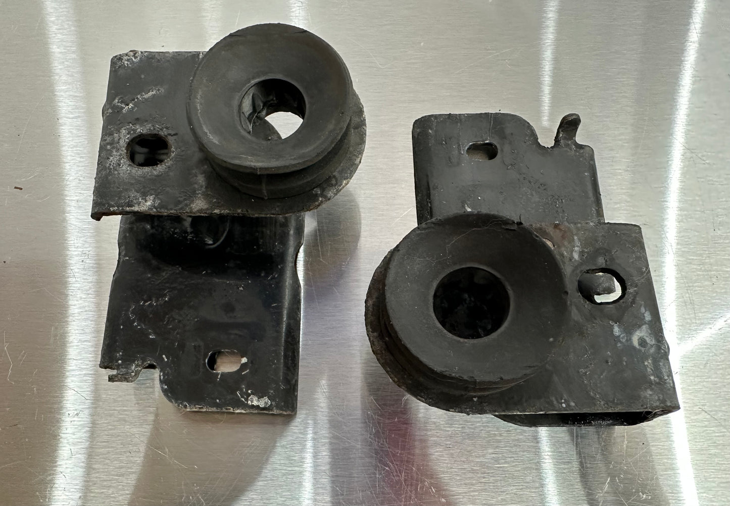 99-04 Ford Mustang Upper Radiator Mount Brackets #01