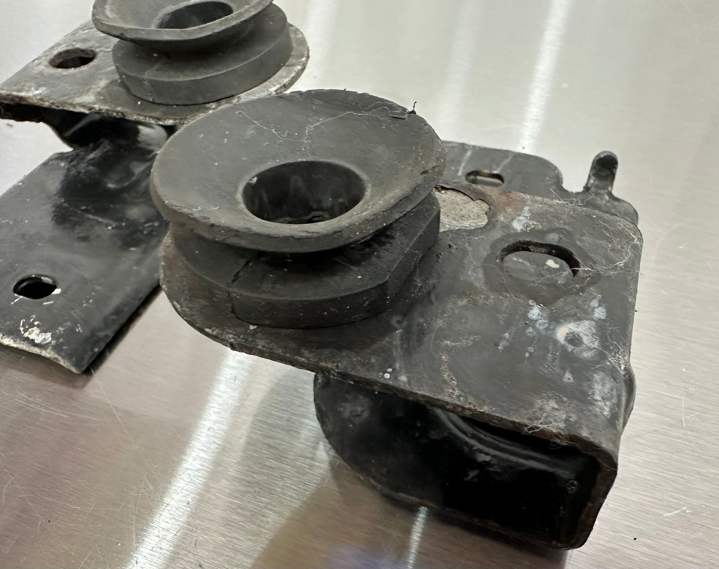 99-04 Ford Mustang Upper Radiator Mount Brackets #01