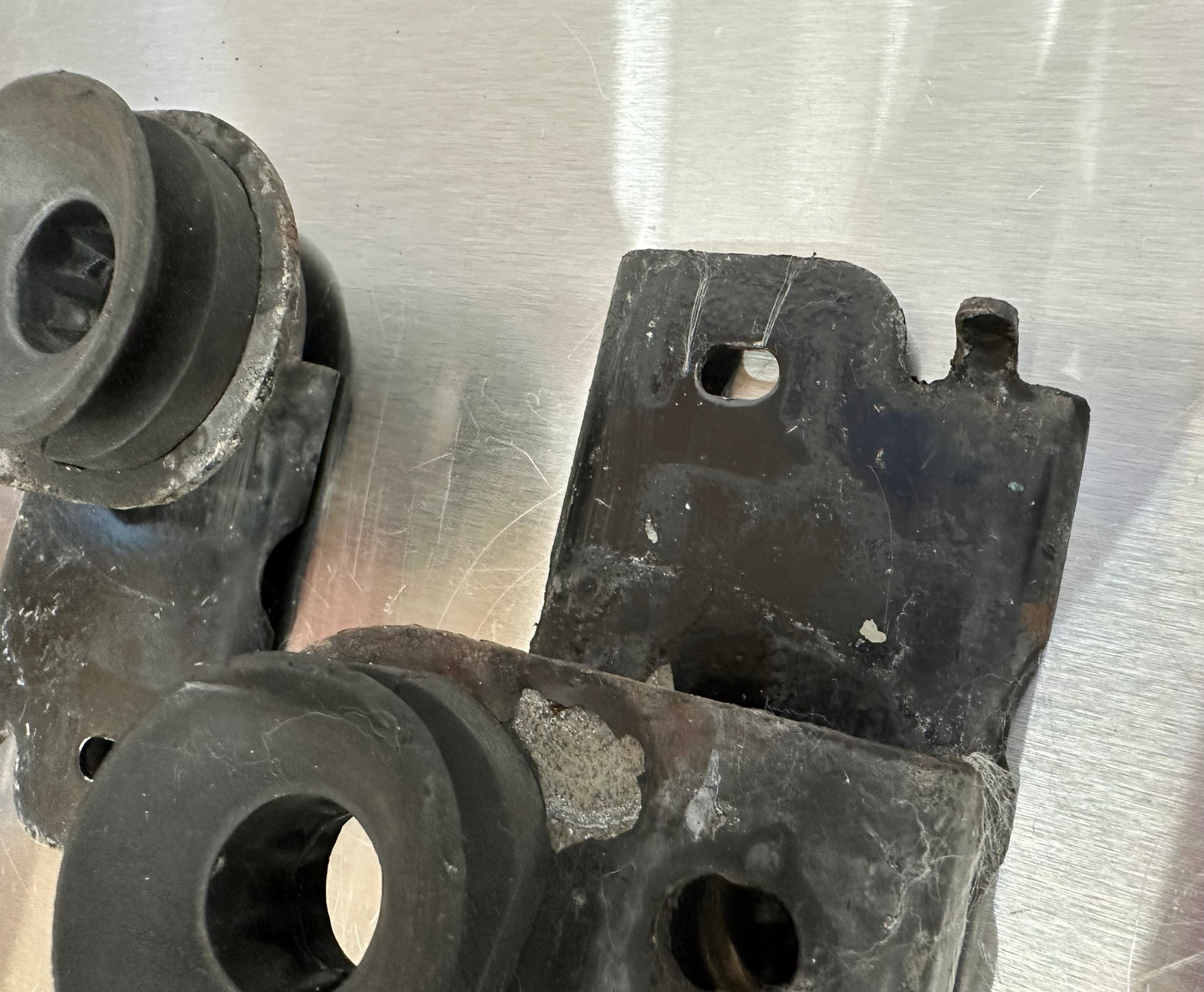 99-04 Ford Mustang Upper Radiator Mount Brackets #01