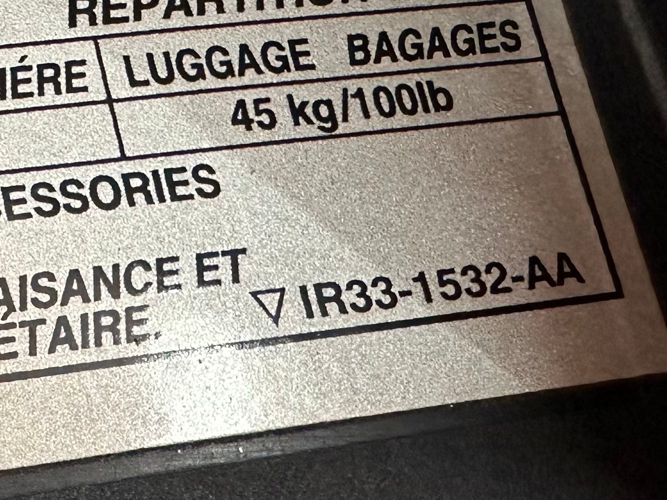 99-04 Ford Mustang Glove Box Compartment Storage OEM #01