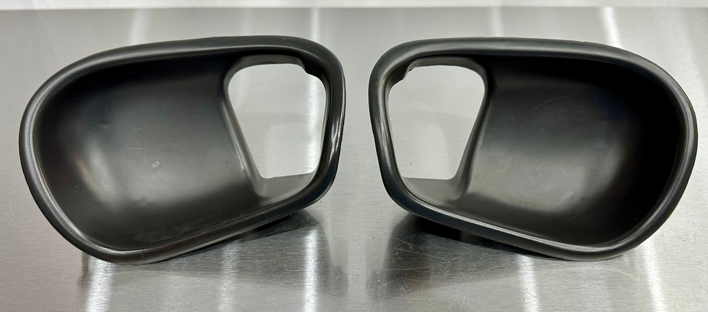 94-04 Ford Mustang Inside Door Handle Cup Trim Bezel LH Driver RH Passenger OEM F4ZB-6322897-AGW, F4ZB-6322896-AGW #01