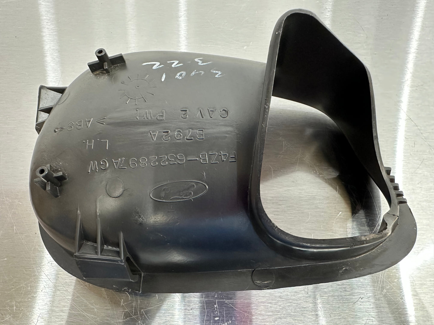 94-04 Ford Mustang Inside Door Handle Cup Trim Bezel LH Driver RH Passenger OEM F4ZB-6322897-AGW, F4ZB-6322896-AGW #01