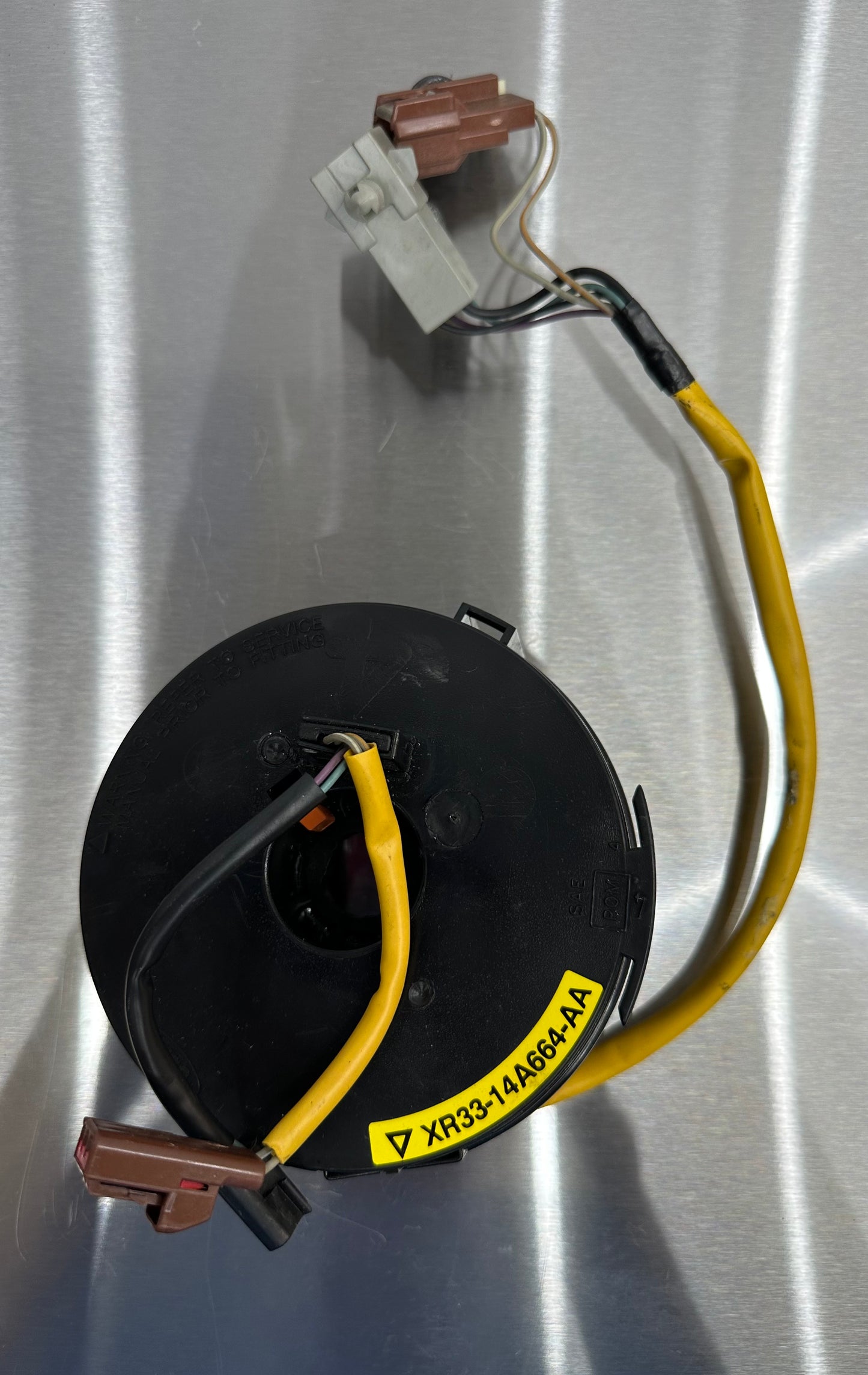 99-04 Ford Mustang Steering Column Clock Spring OEM XR33-14A664-AA #01