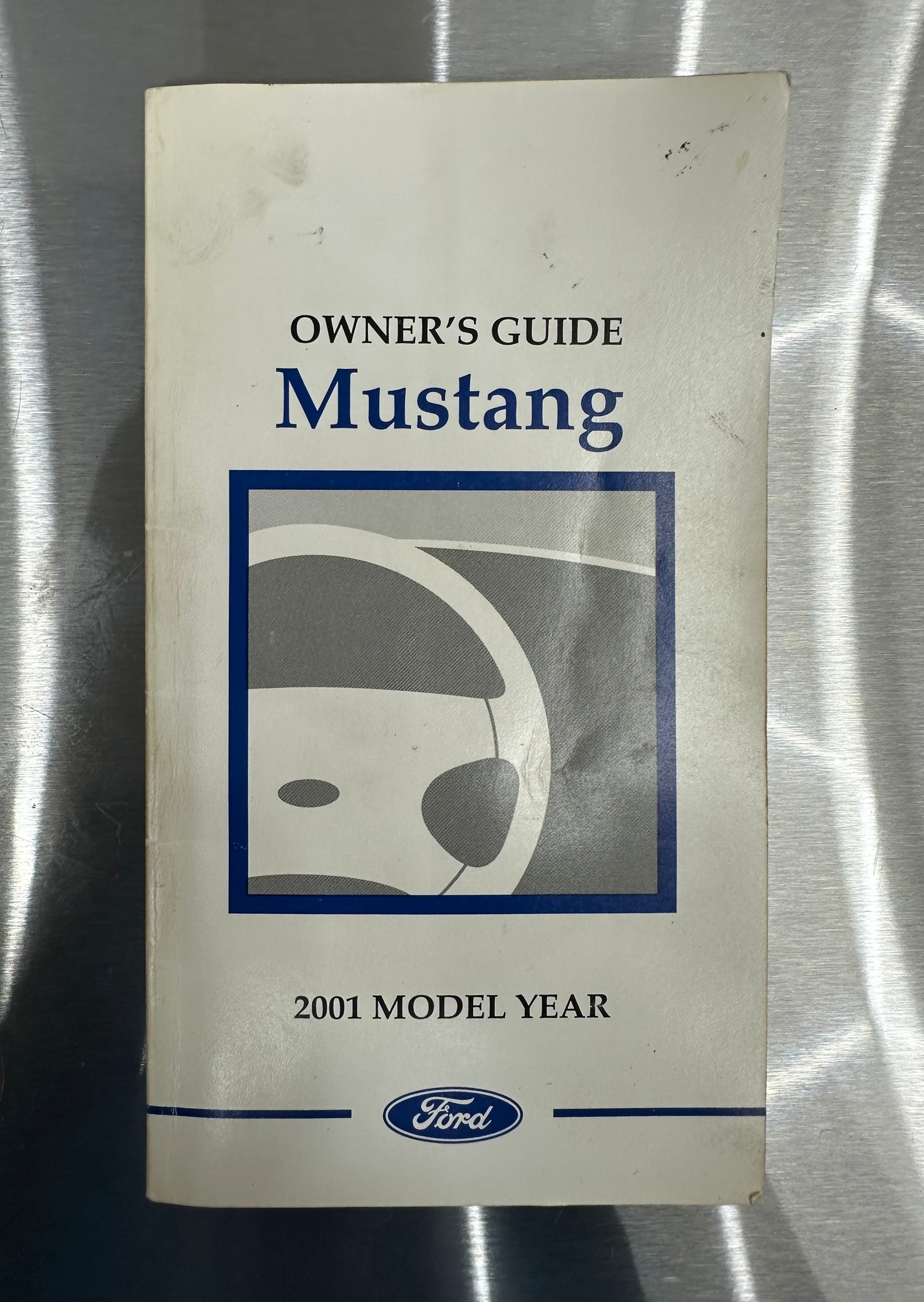 01 Ford Mustang Owners Manual Operators User Guide W/ Zipper Pouch OEM 1R3J-19A321-AC, YR3J-19A342-AA #01
