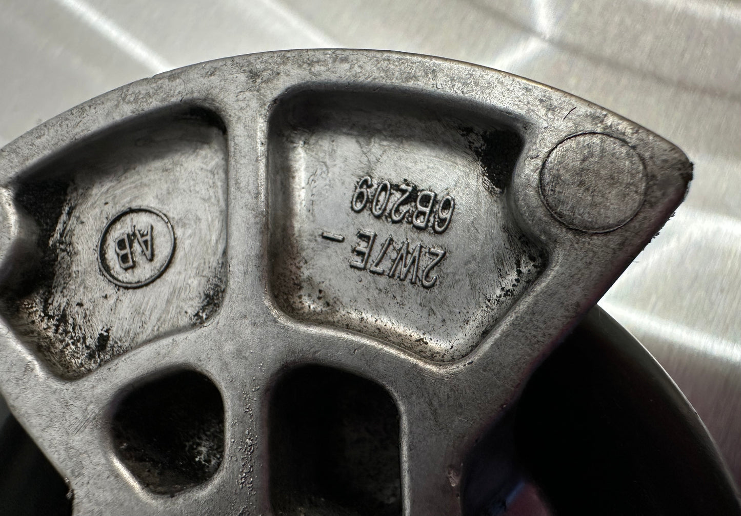 99-04 Ford Mustang Belt Tensioner Pulley W/ Bolt OEM 2W7E-6B209 #01