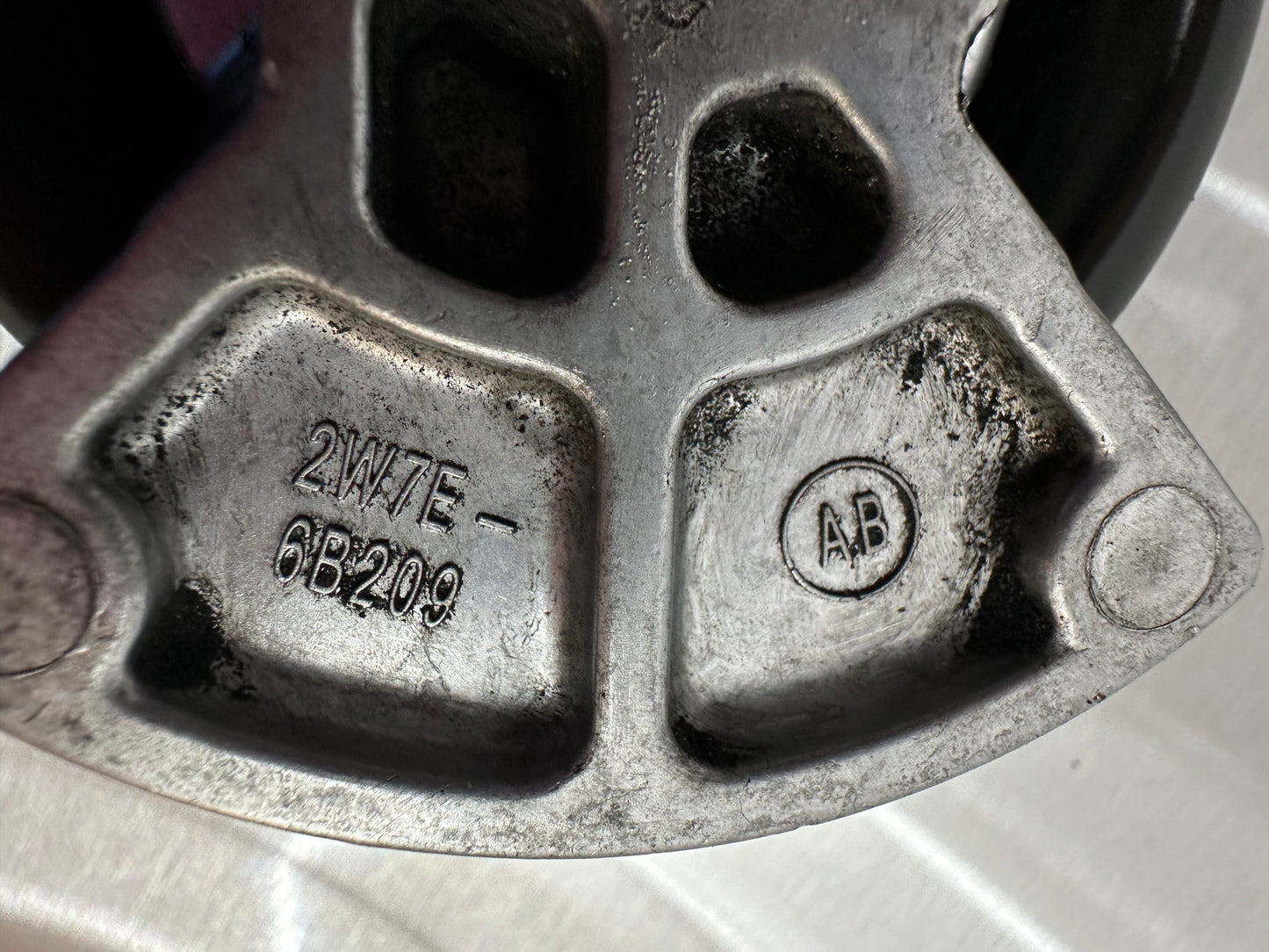 99-04 Ford Mustang Belt Tensioner Pulley W/ Bolt OEM 2W7E-6B209 #01