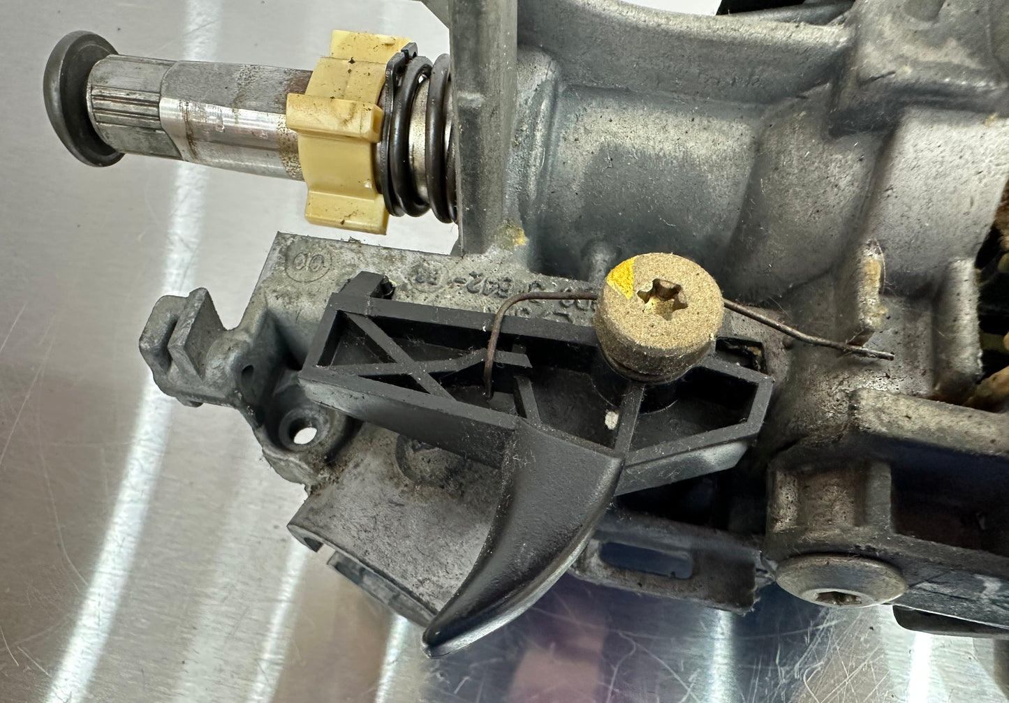 99-04 Ford Mustang Tilt Steering Column Bare Assembly OEM IR3C-3C529-BA #01