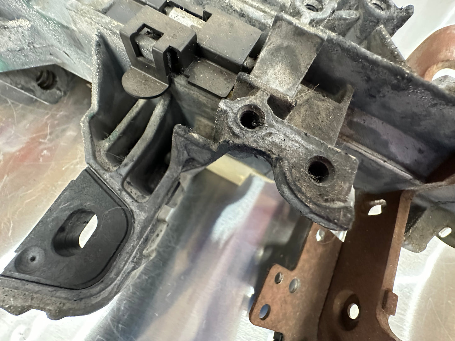 99-04 Ford Mustang Tilt Steering Column Bare Assembly OEM IR3C-3C529-BA #01