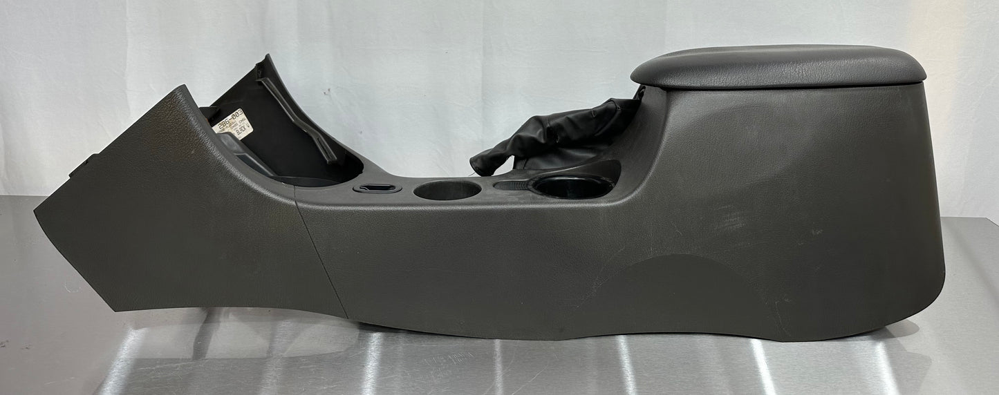 99-04 Ford Mustang Center Console Arm Rest W/ Storage W/ Emergency Brake Boot OEM 1R3X-63045A06, 1R3X-6304B90-AB, 1R3X-63061A78-CAV, 1R33-14B079-AD #01