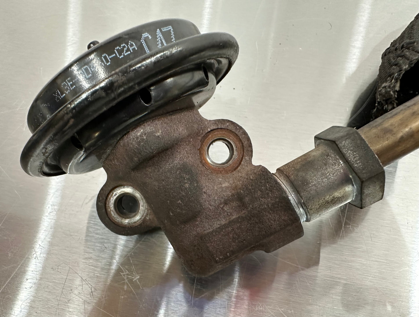 99-04 Ford Mustang EGR Valve W/ Lines OEM XL3E-9D475-D2A, XL3E-9D460-C2A #01