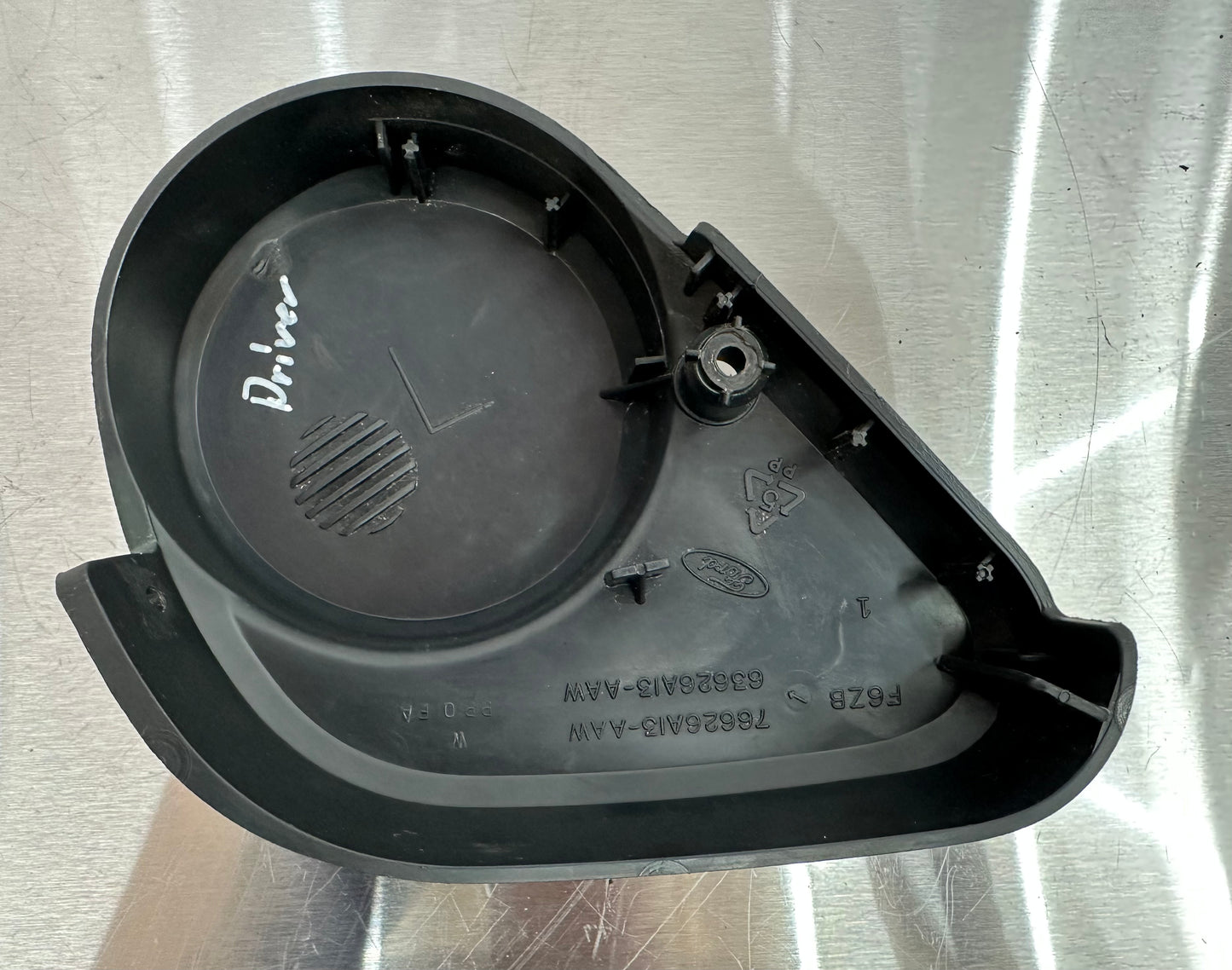 99-04 Ford Mustang Front LH Driver Side Seat Hinge Cover OEM F6ZB-76626A13-AAW #B