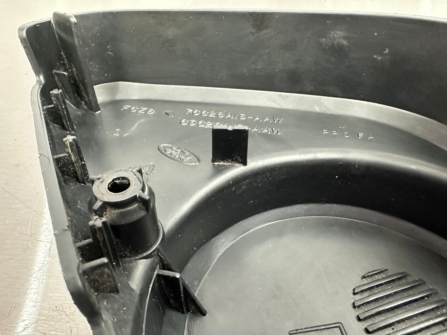 99-04 Ford Mustang Front LH Driver Side Seat Hinge Cover OEM F6ZB-76626A13-AAW #B