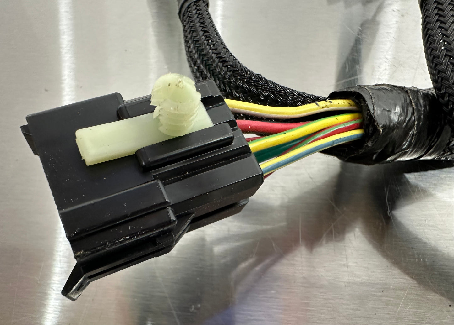 99-04 Ford Mustang Driver LH Power Seat Control Wiring Harness Lumbar Motor Air Pump OEM E67F2-875AA, XR33-14B084-AD #B