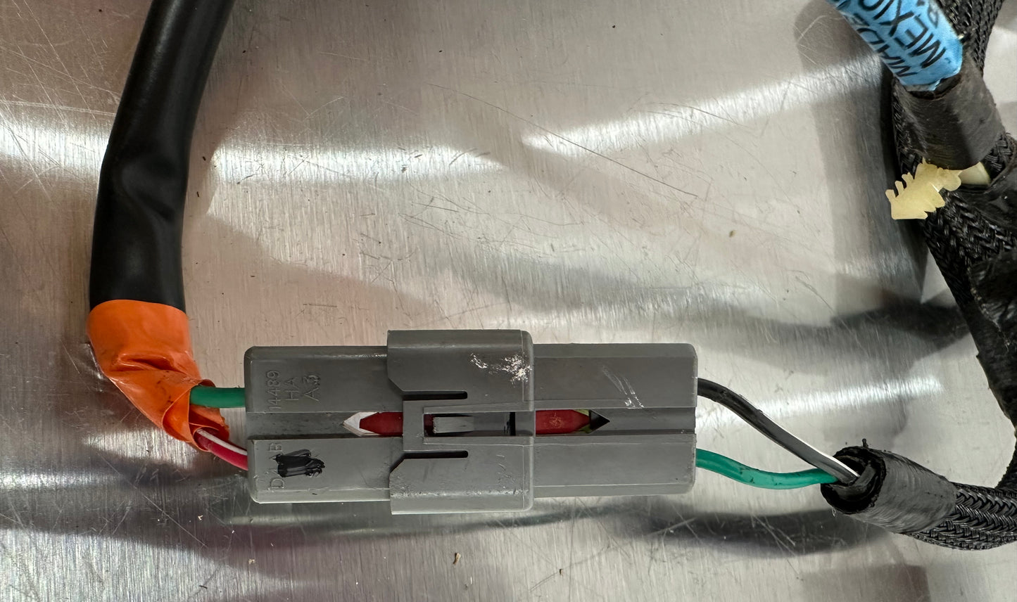 99-04 Ford Mustang Driver LH Power Seat Control Wiring Harness Lumbar Motor Air Pump OEM E67F2-875AA, XR33-14B084-AD #B