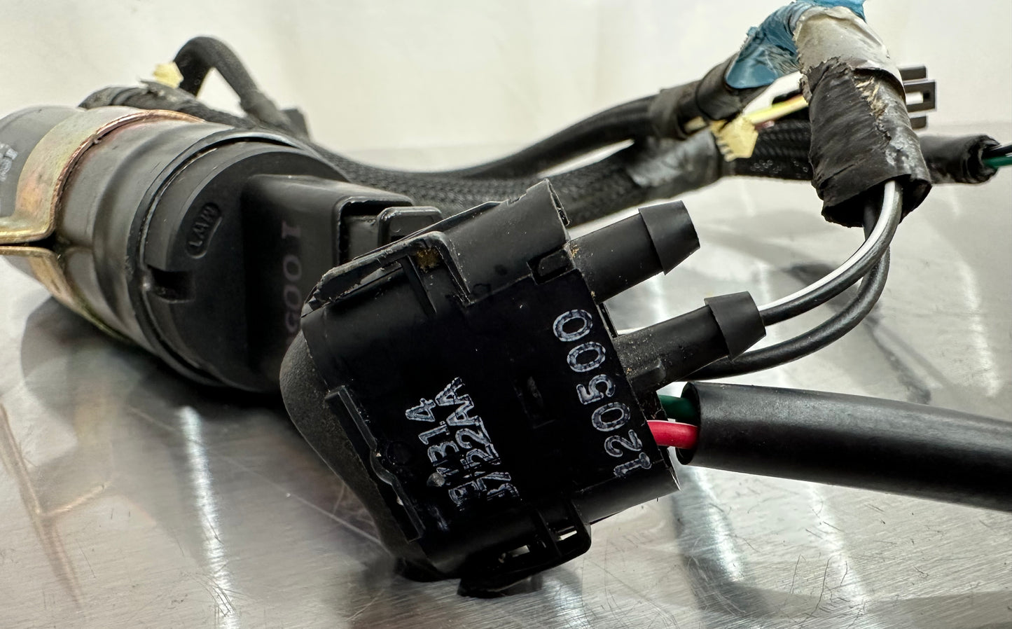 99-04 Ford Mustang Driver LH Power Seat Control Wiring Harness Lumbar Motor Air Pump OEM E67F2-875AA, XR33-14B084-AD #B