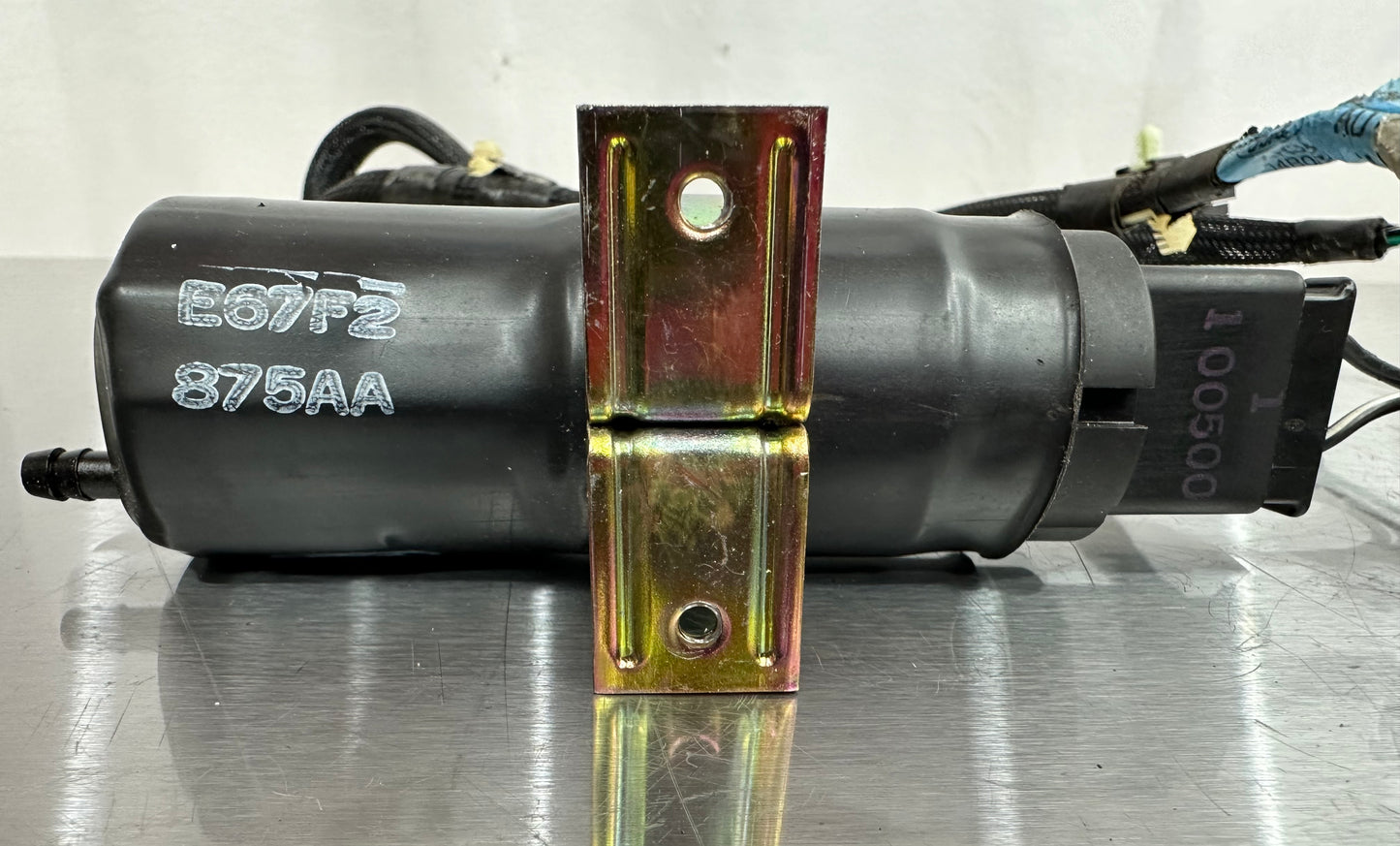 99-04 Ford Mustang Driver LH Power Seat Control Wiring Harness Lumbar Motor Air Pump OEM E67F2-875AA, XR33-14B084-AD #B