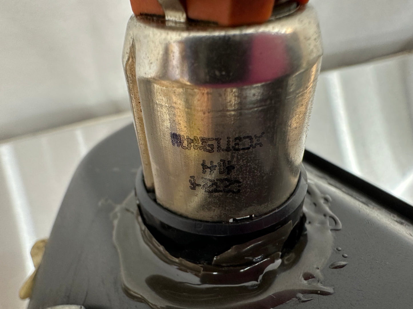 99-04 Ford Mustang Automatic Shifter Console Trim Bezel W/ 20V Cigarette Lighter OEM XR3X-6304567-AAW, 3R33-63045844-DA #01