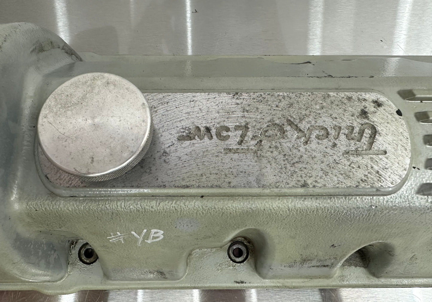 99-04 Ford Mustang Trick Flow Valve Covers W/ Bolts Aftermarket #YB