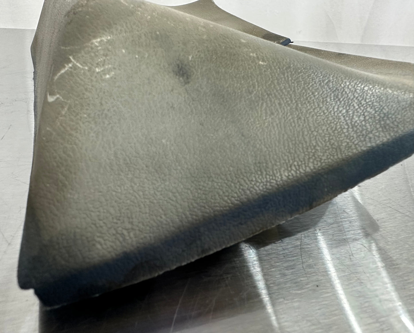 80-86 Ford F150 F250 Regular Cab Seatbelt Cover Bezel LH RH OEM E4TB-1030230-AWH, E4TB-106023-AWH #T83