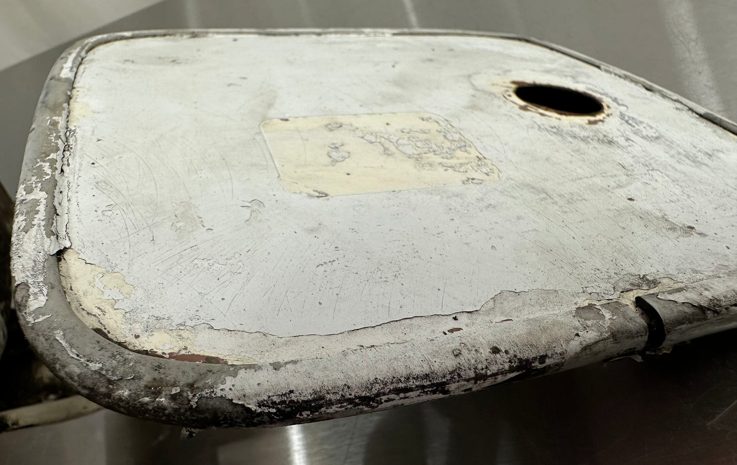 80-86 Ford F150 F250 Gas Cap Cover Door OEM #T83