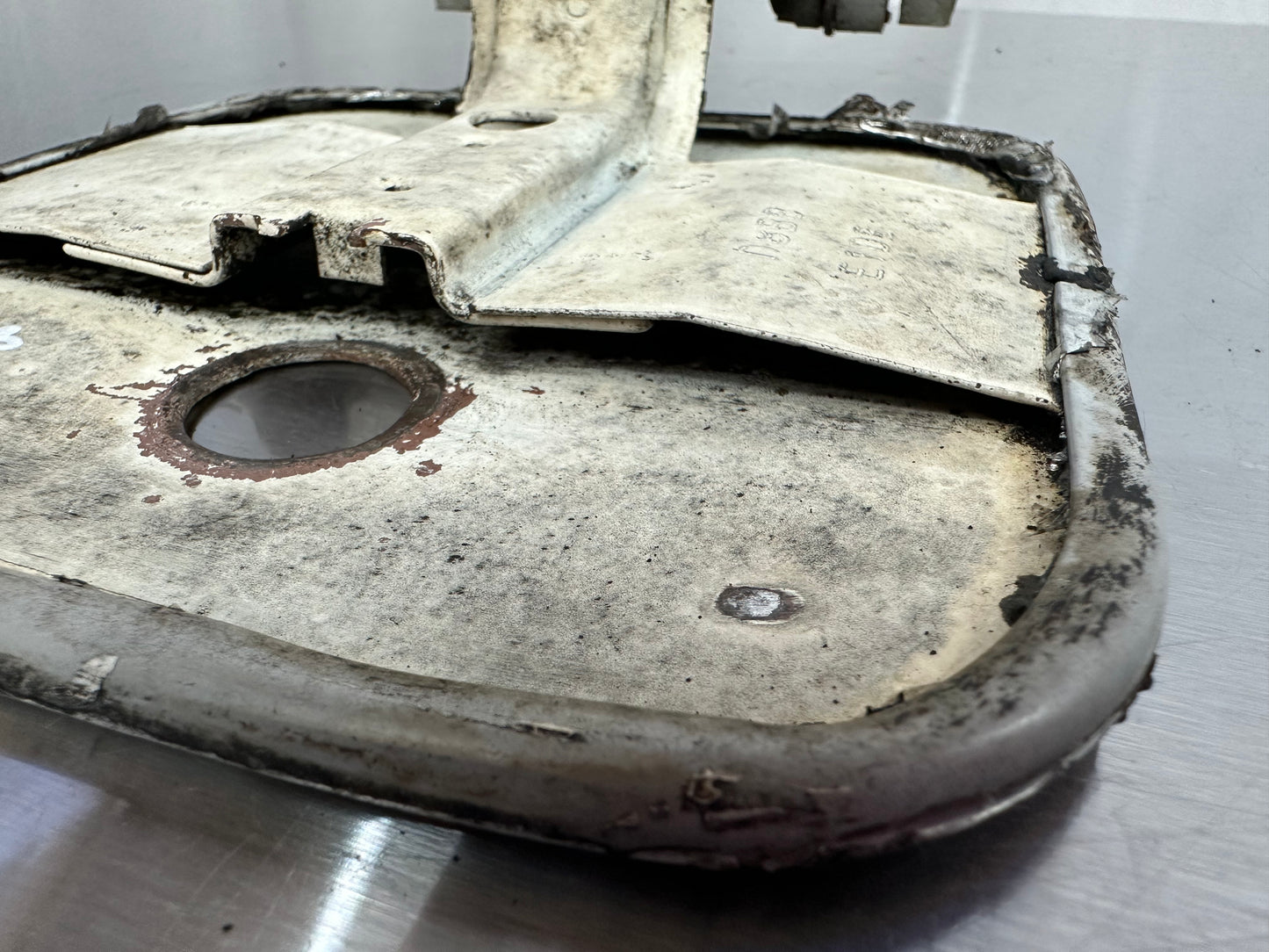 80-86 Ford F150 F250 Gas Cap Cover Door OEM #T83