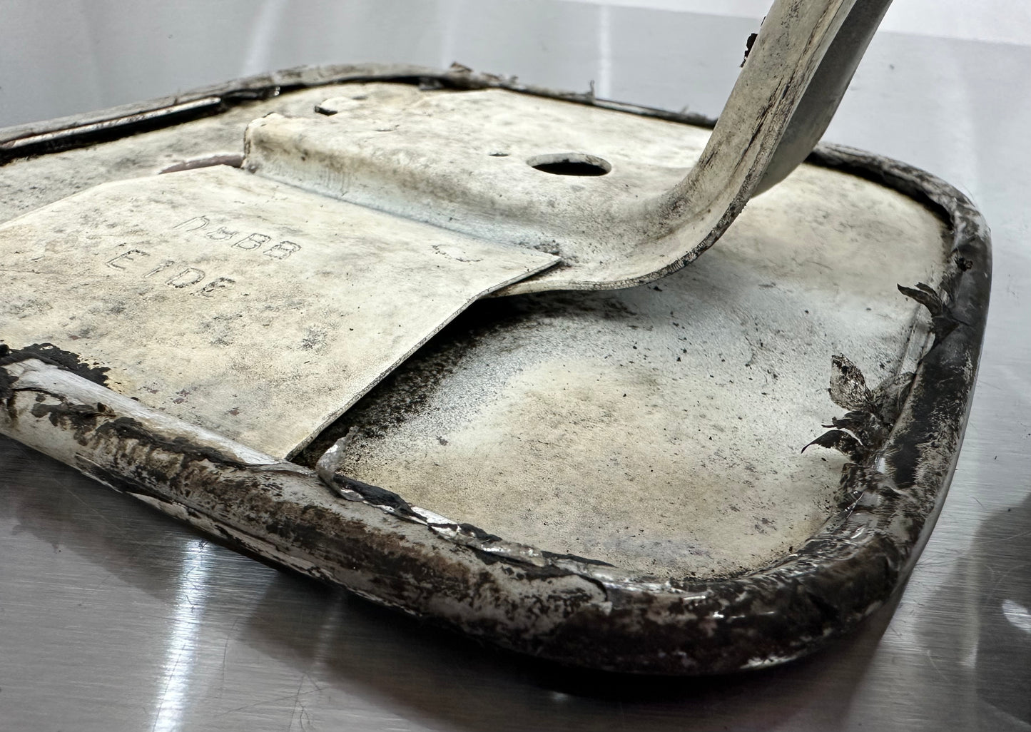 80-86 Ford F150 F250 Gas Cap Cover Door OEM #T83