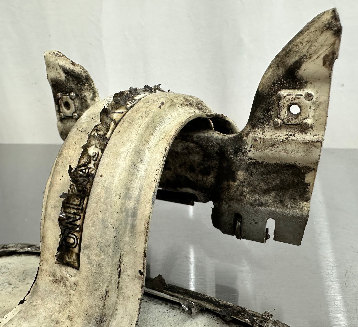 80-86 Ford F150 F250 Gas Cap Cover Door OEM #T83