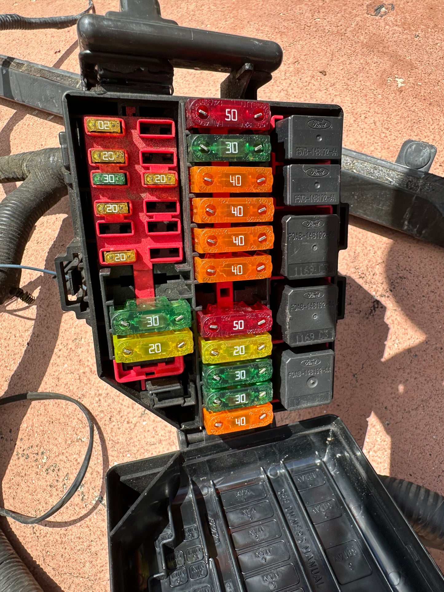 99-04 Ford Mustang Engine Bay Body Harness OEM 1R33-14290-AB #01