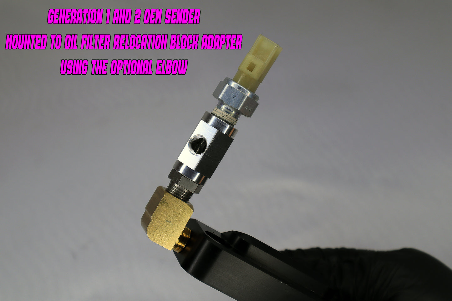 Coyote Swap Oil Pressure Sender for All Generations