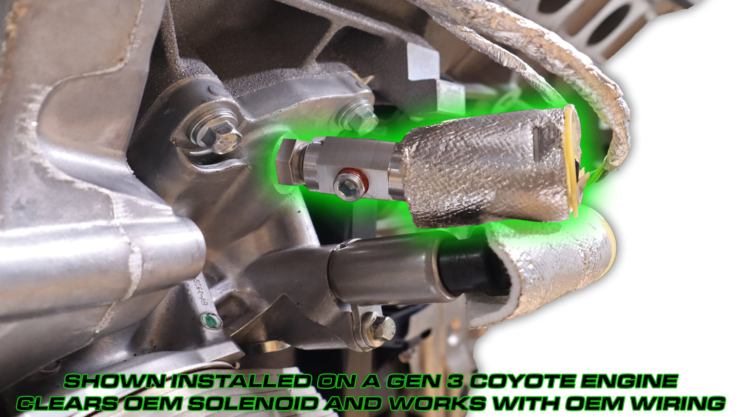 Coyote Swap Oil Pressure Sender for All Generations