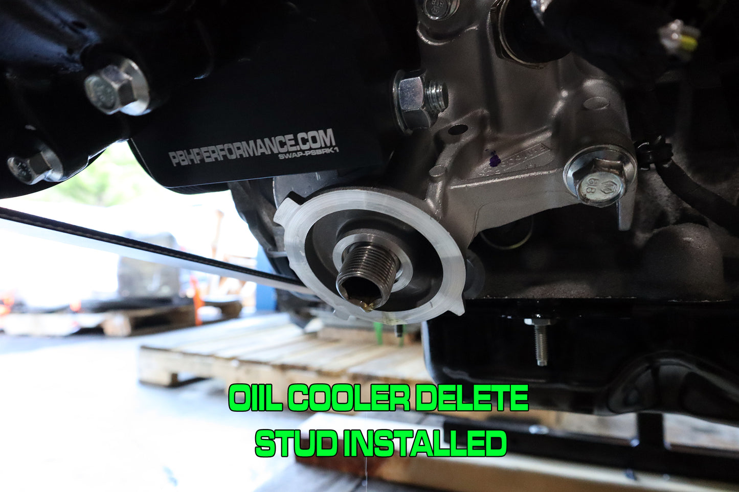 Coyote Engine Oil Cooler Delete